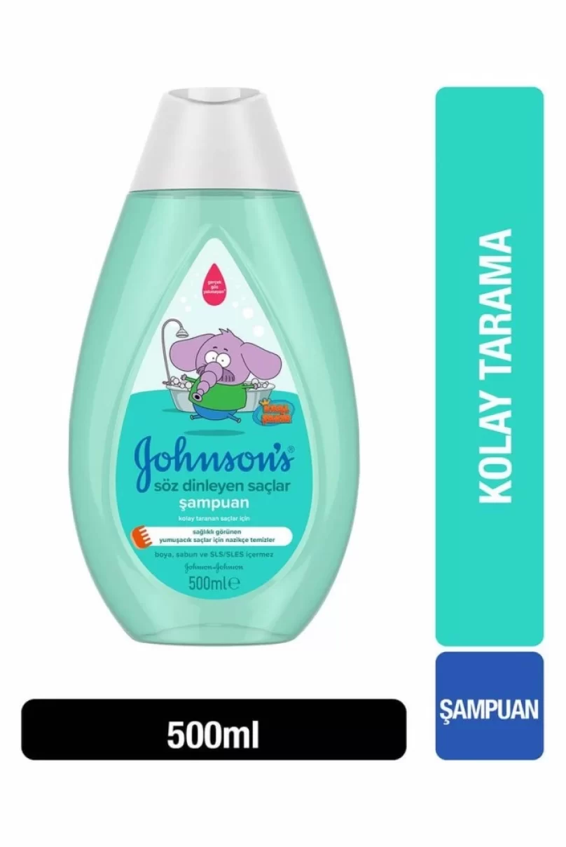 Johnsons Baby Kral Şakir Söz Dinleyen Saçlar Şampuan 500ml