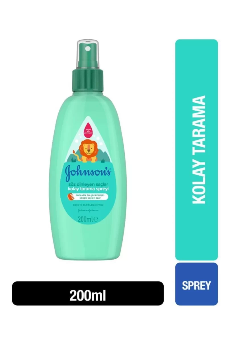 Johnsons Baby Söz Dinleyen Saçlar Kolay Tarama Spreyi 200ml