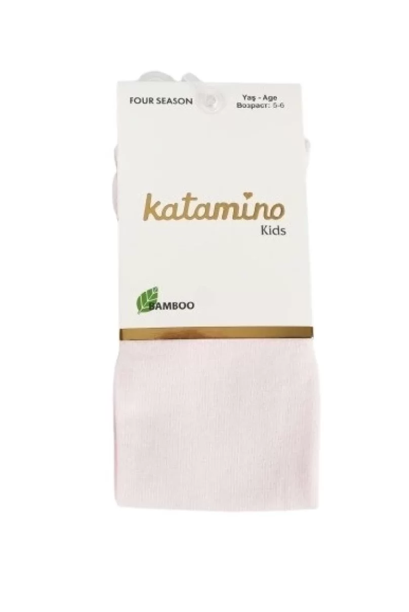 Katamino Mirabel Kız Bambu Külotlu Çorap K30207 Pudra