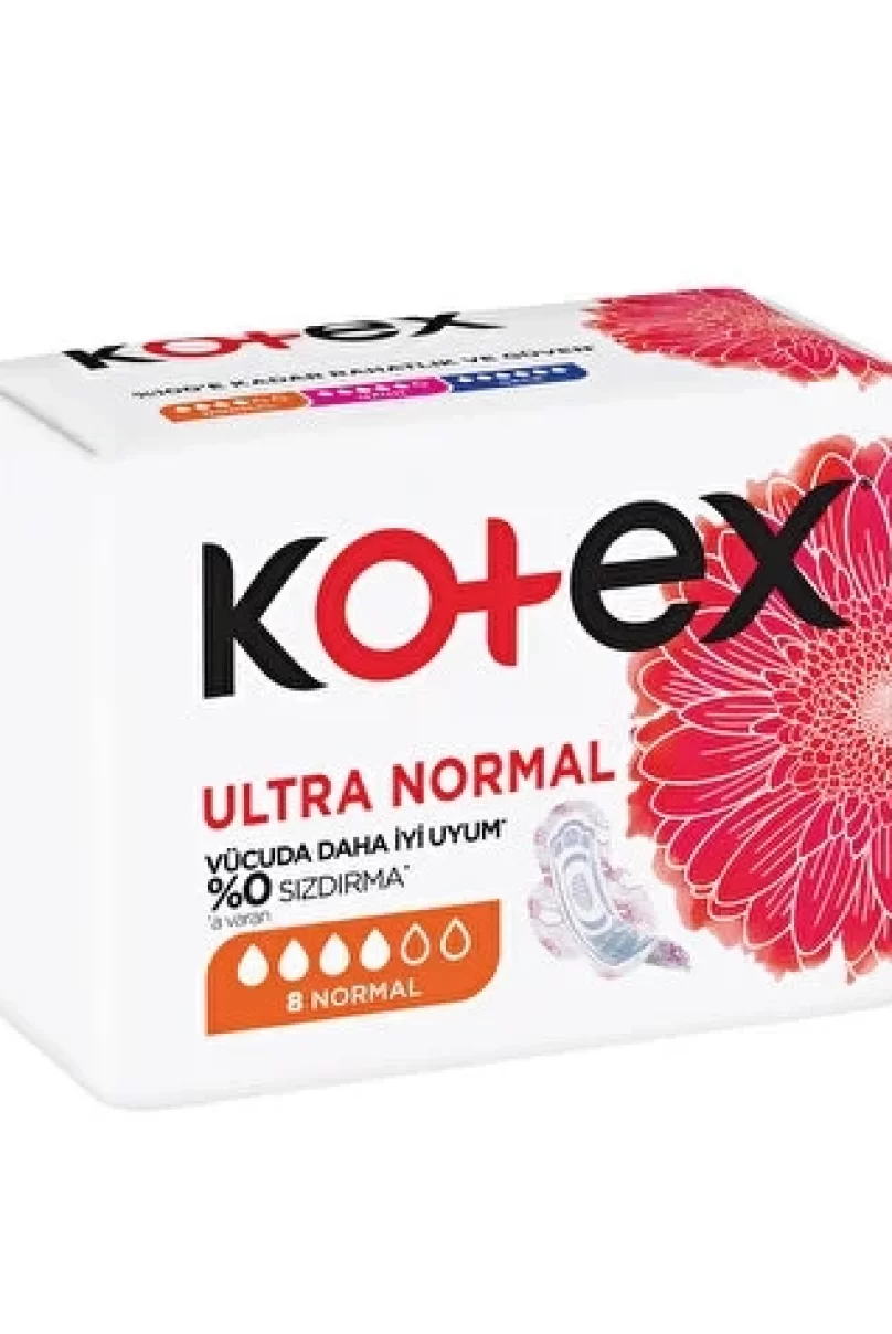 Kotex Ultra Single Normal Ped 8 Adet