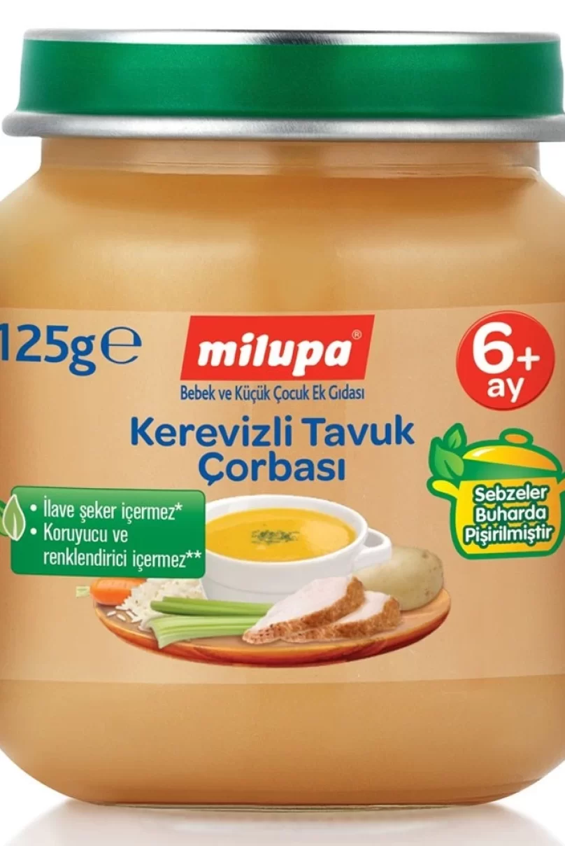 Milupa Kerevizli Tavuk Çorbası 125 Gr