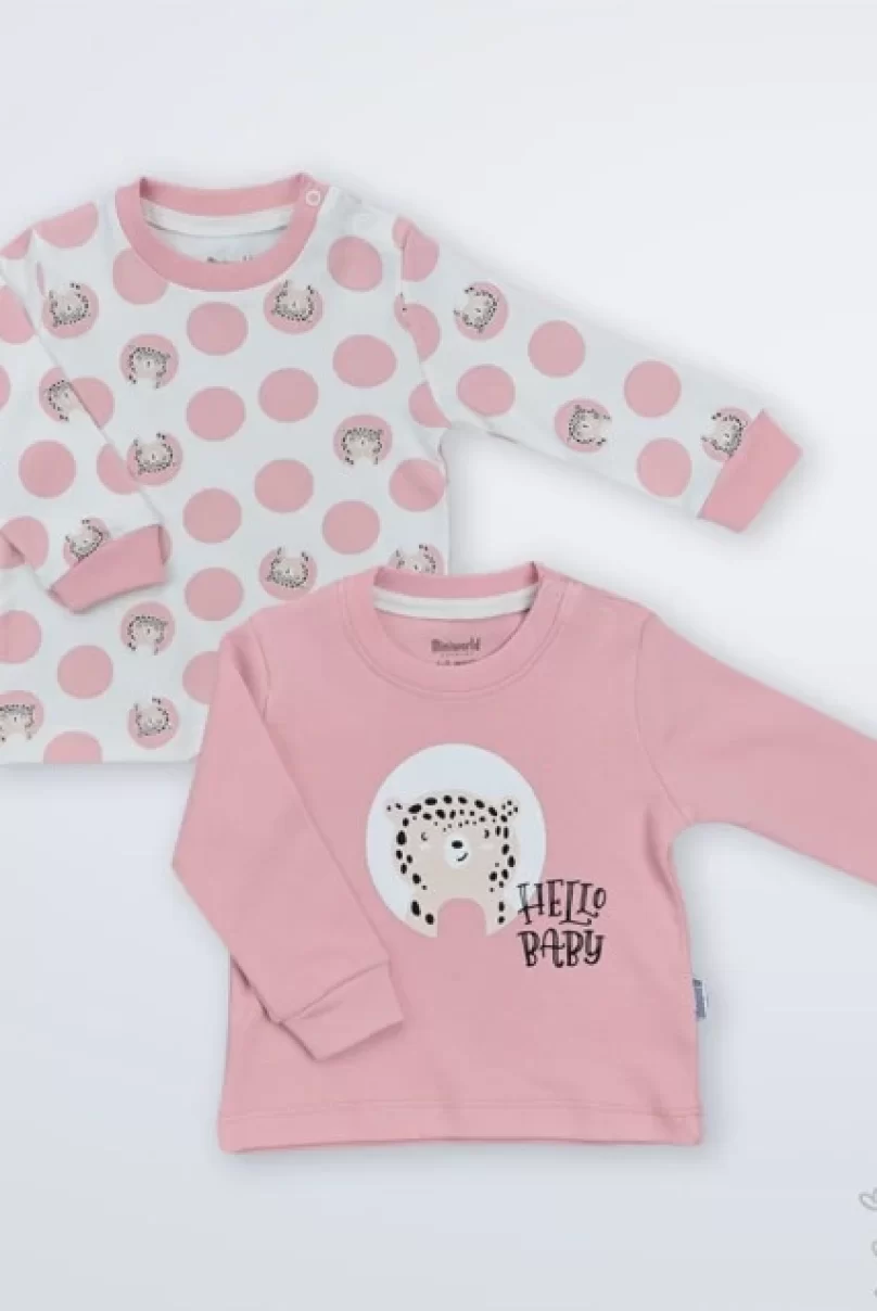 Miniworld 16467 2li Sweatshirt Pembe