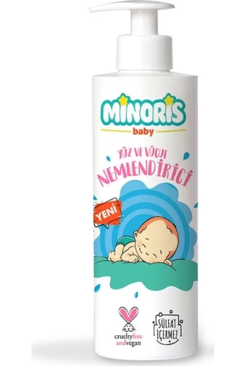 Minoris Baby Organik El Yüz ve Vücut Nemlendirici 200ml