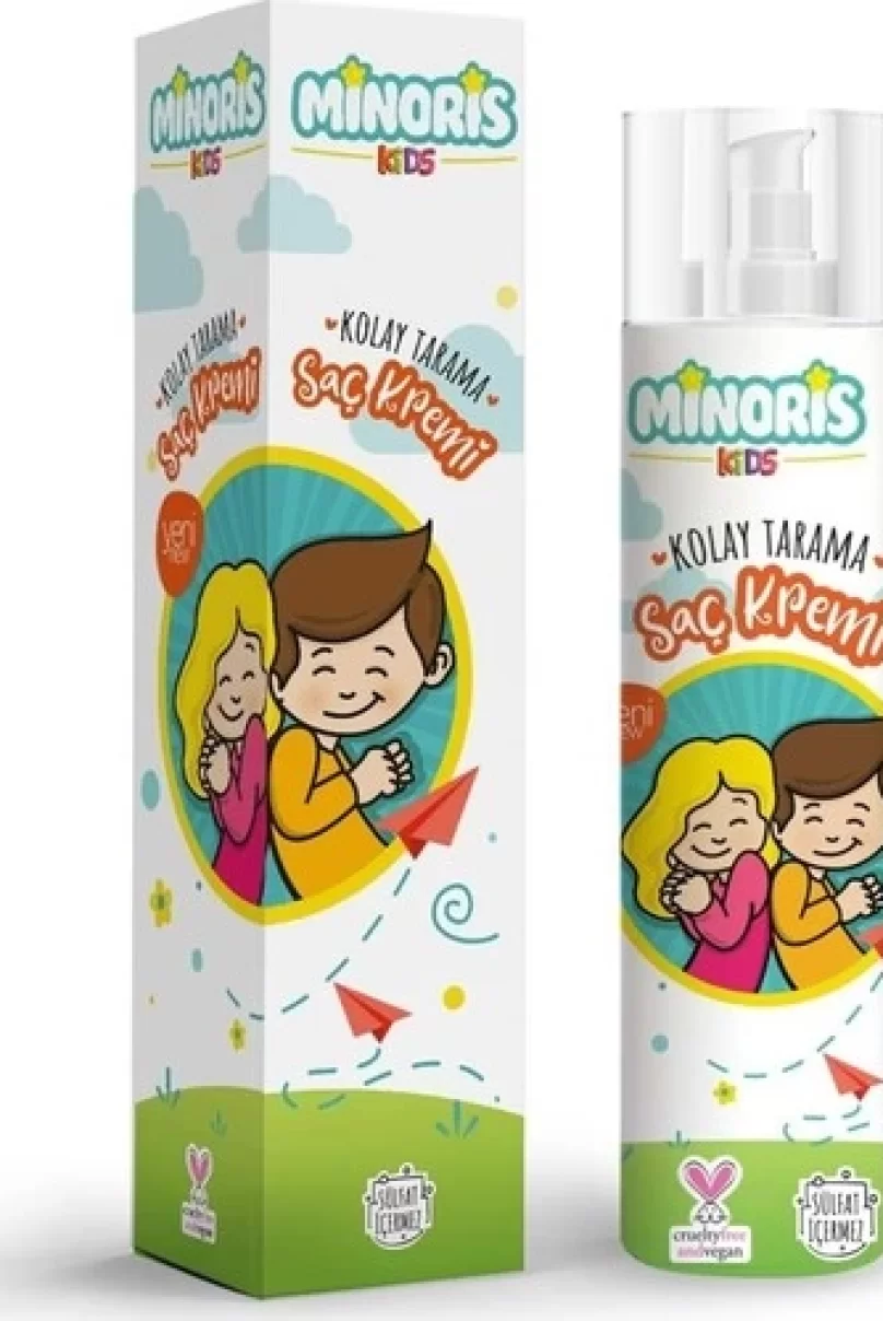 Minoris Kids Organik Kolay Tarama Saç Kremi 200ml