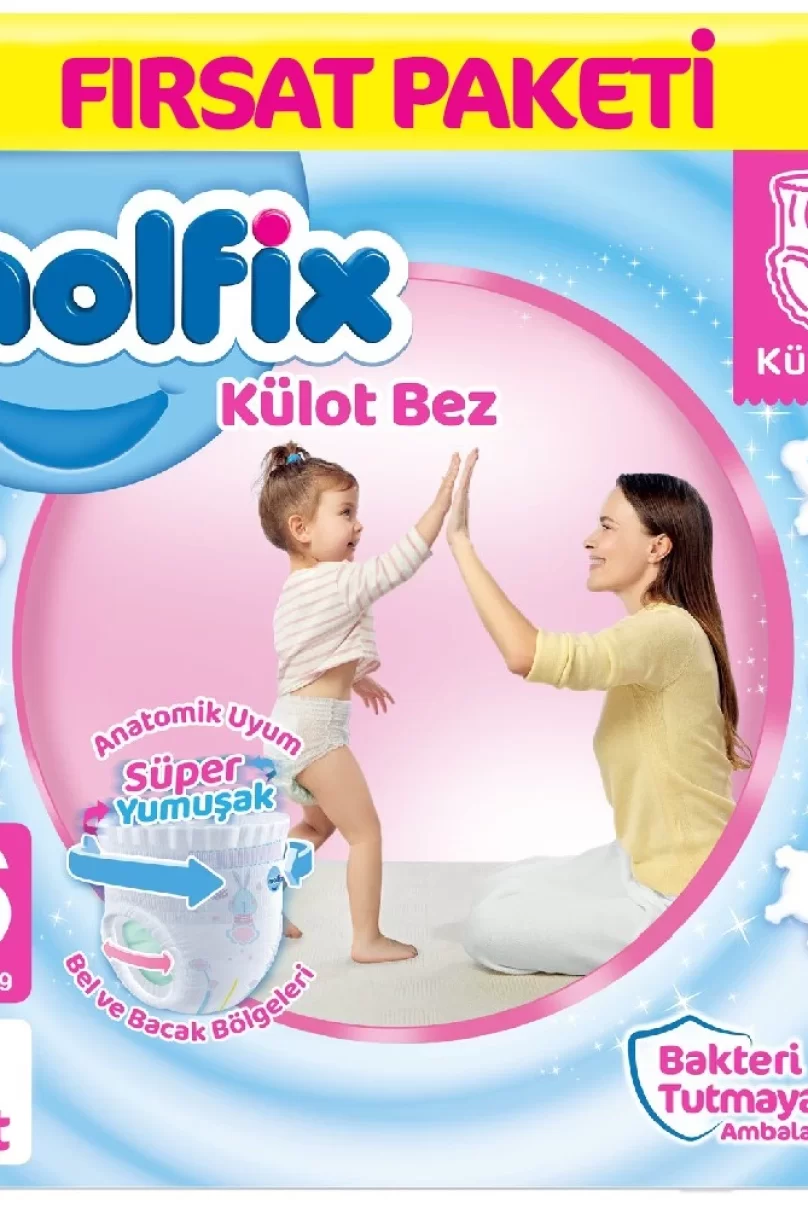 Molfix Külot Bez Fırsat Paketi 6 Beden 15+ Kg 37 Adet