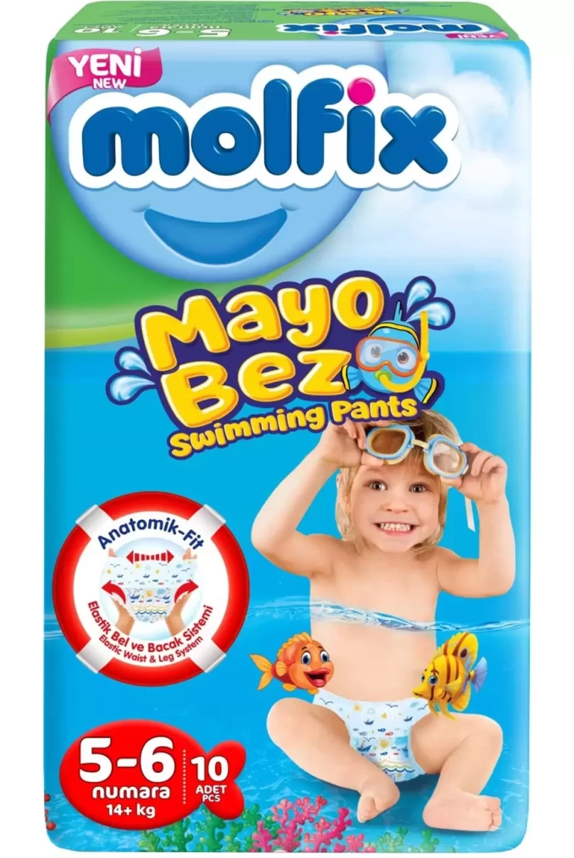 Molfix Mayo Bez 5-6 Beden 14+ Kg 10 Adet