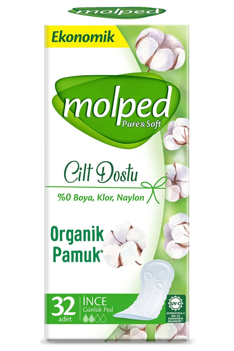 Molped Pure&Soft Cilt Dostu Ped Eko 32 Adet