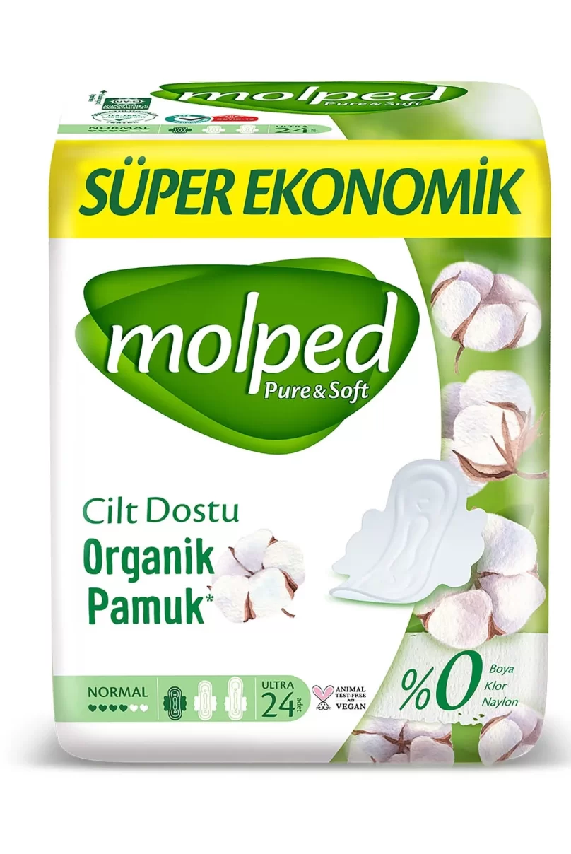 Molped Pure&Soft Normal Ped Süper Eko 24 Adet