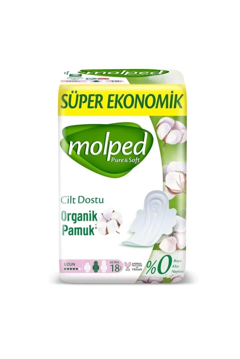 Molped Pure&Soft Ped Uzun Süper Eko 18 Adet