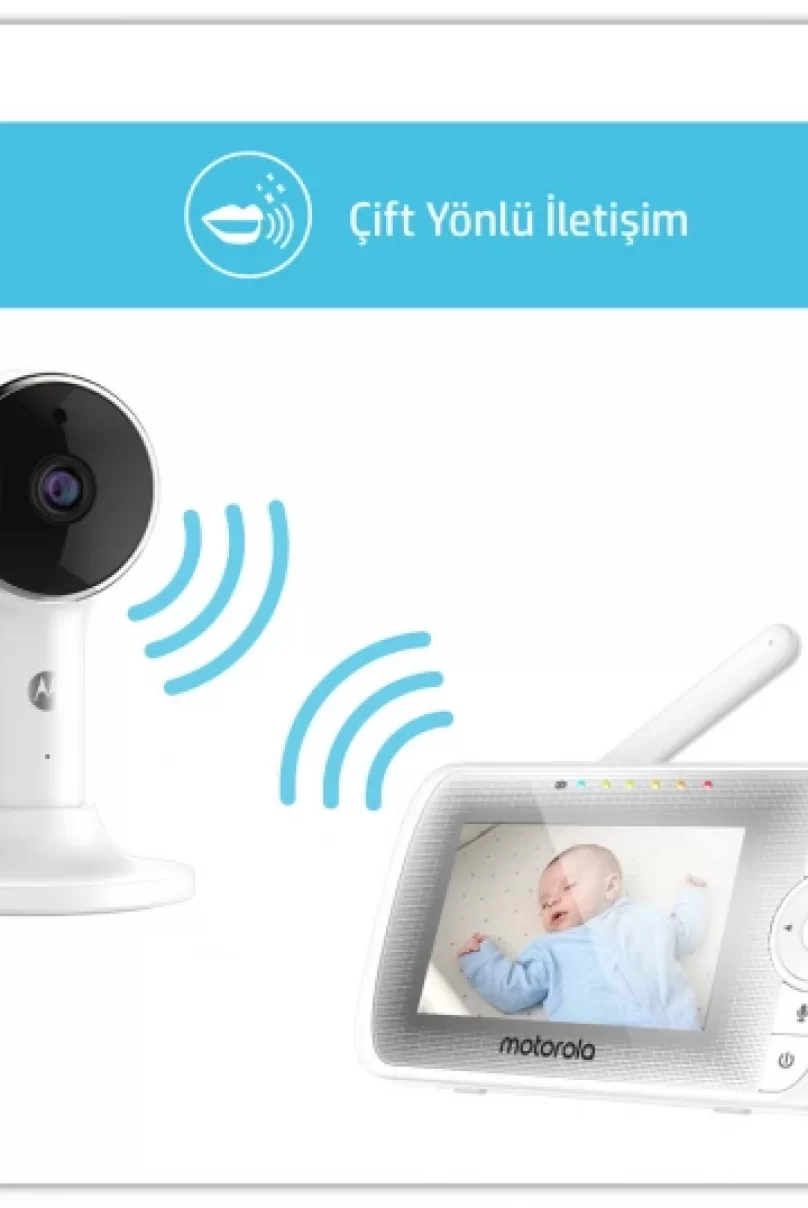 Motorola WM-LUX64 Wifi Connect 4.3 FHD LCD Dijital Bebek Kamerası