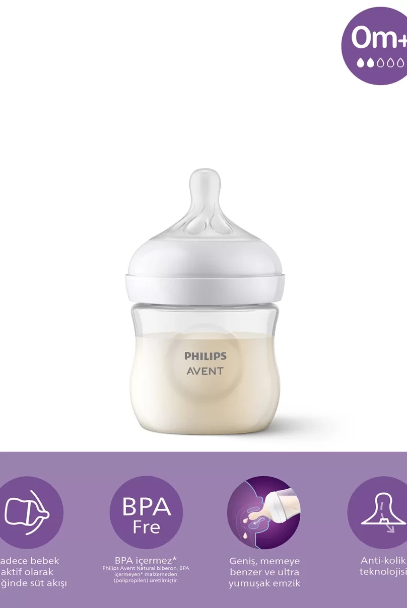 Philips Avent Doğal Tepkili Natural Response PP Biberon 125 ml 0+ Ay