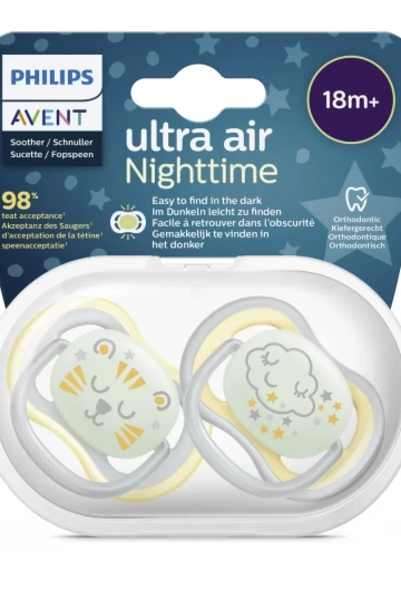 Philips Avent Ultra Air Gece Emziği 18+ Ay