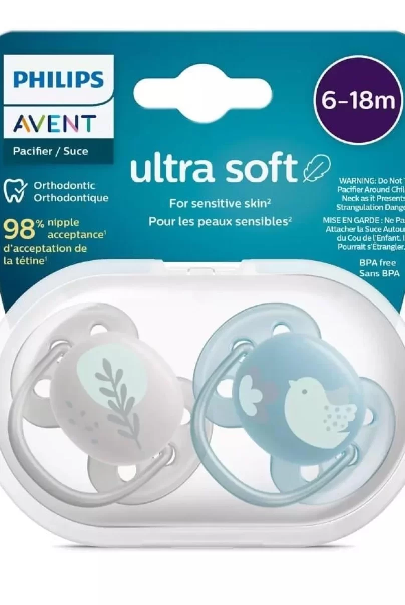 Philips Avent Ultra Yumuşak Emzik 6-18 Ay Erkek