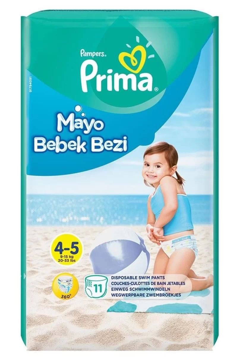 Prima Mayo Bebek Bezi 4-5 Beden 11 Adet