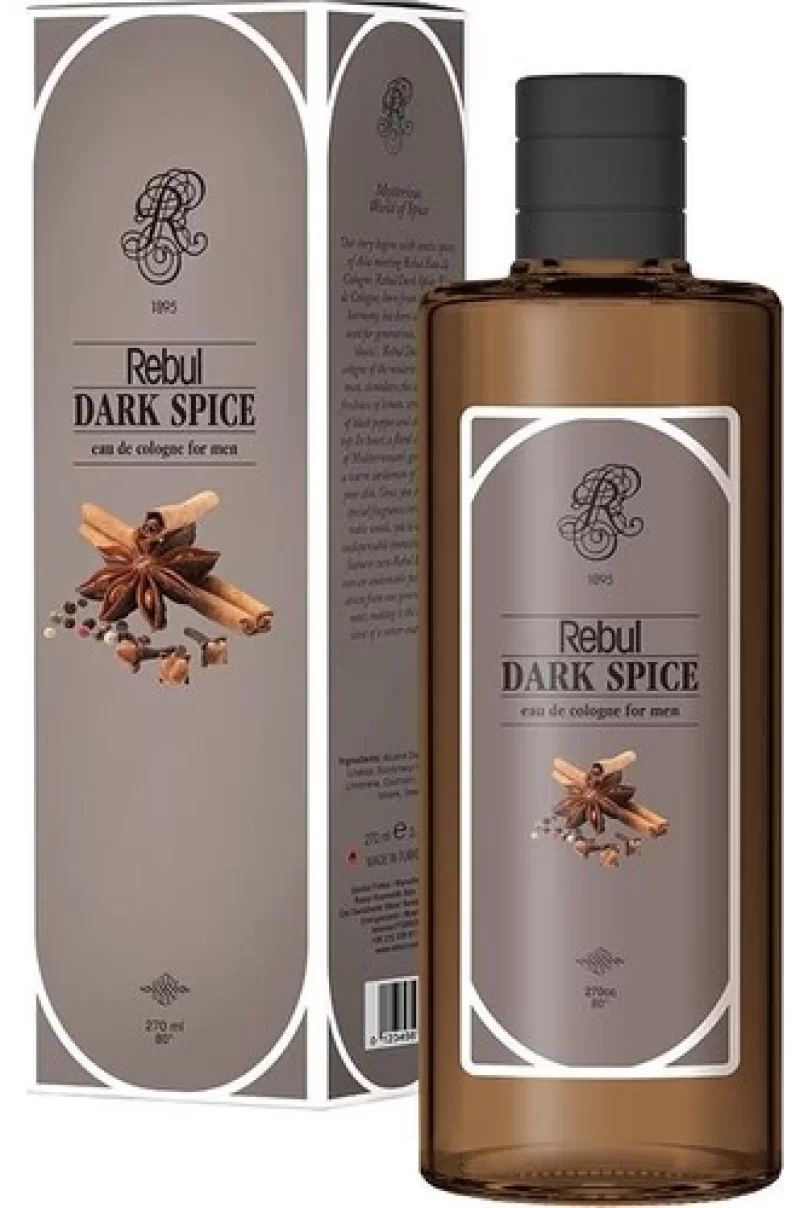 Rebul Kolonya Cam Şişe 250 Cc Dark Spice