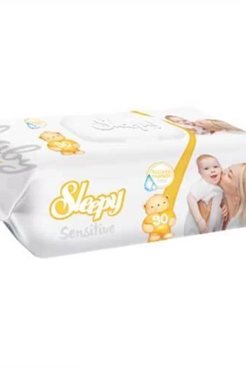 Sleepy Sensitive Islak Havlu Mendil 90 Adet