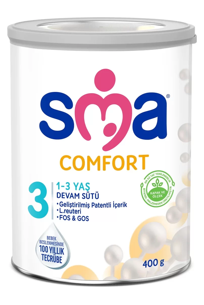 SMA Comfort 3 Devam Sütü 1-3 Yaş 400 Gr