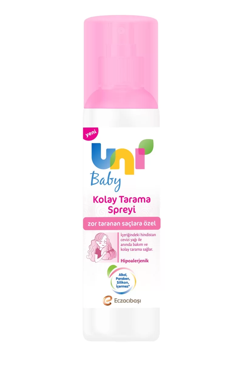 Uni Baby Kolay Saç Tarama Spreyi 200 ml