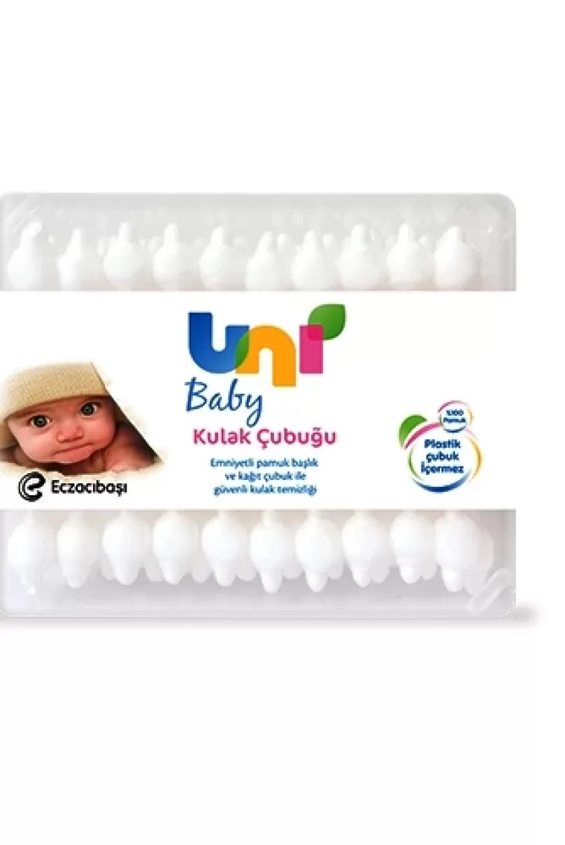 Uni Baby Kulak Çubuğu 60 Adet