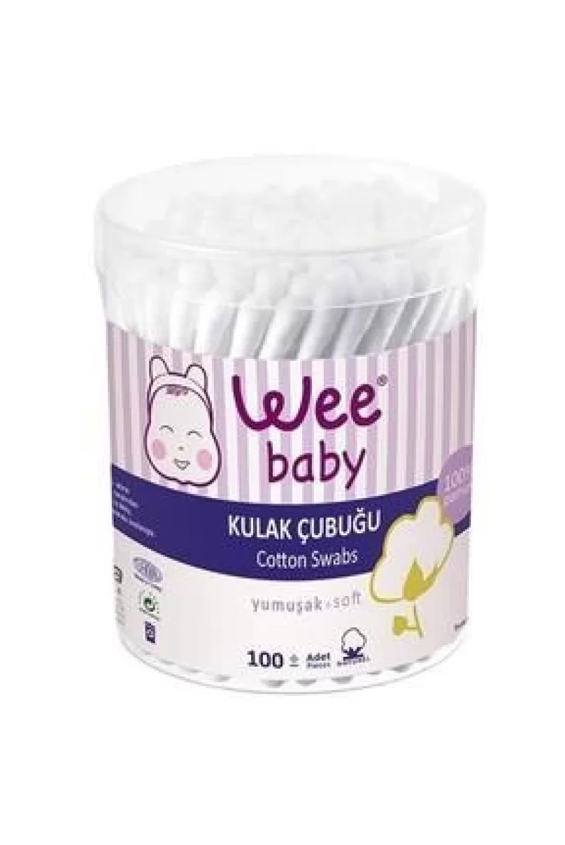 Wee Baby Kulak Temizleme Çubuğu (100 Adet) 905