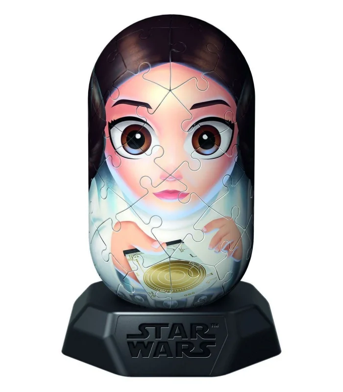 010142 Hylkies Star Wars - Prenses Leia 54 parça Puzzle - No:03 - Ravensburger