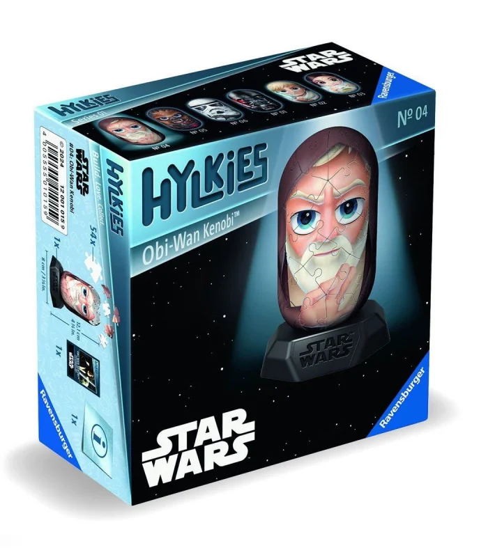 010159 Hylkies Star Wars - Obi Wan Kenobi 54 parça Puzzle - No:04 - Ravensburger
