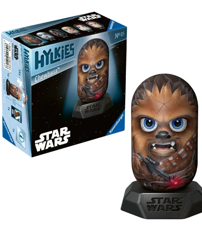 010166 Hylkies Star Wars - Chewbacca 54 parça Puzzle - No:05 - Ravensburger