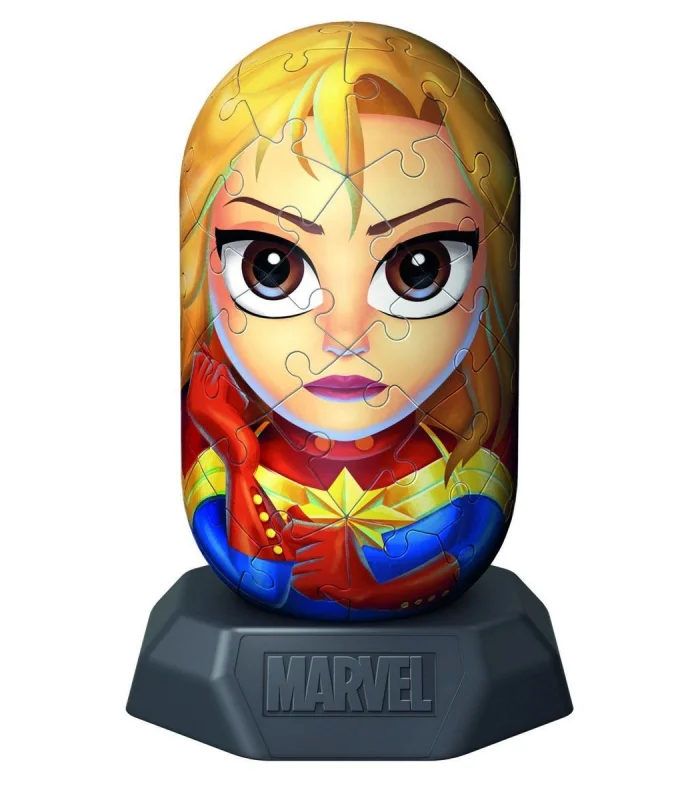 011569 Hylkies Marvel - Captain Marvel 54 parça Puzzle - No:07 - Ravensburger