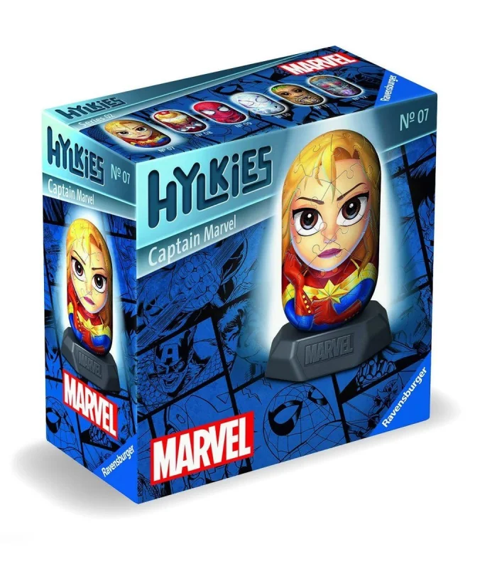 011569 Hylkies Marvel - Captain Marvel 54 parça Puzzle - No:07 - Ravensburger