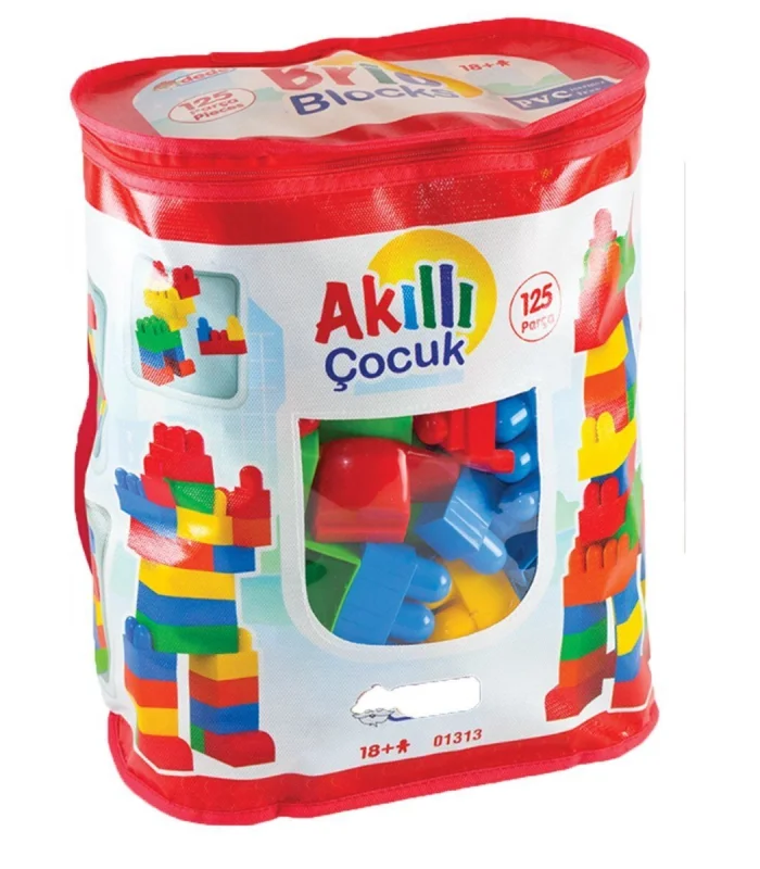01313 Akıllı Çocuk Blokları 125 Parça