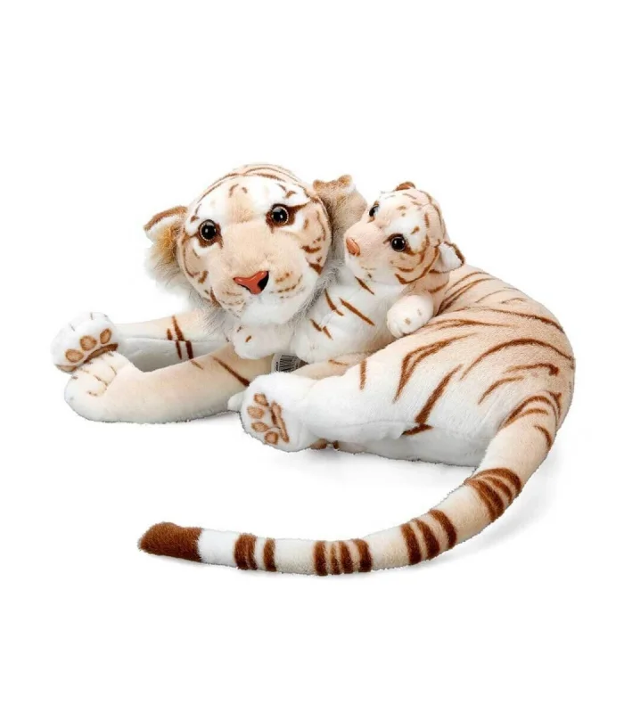 01408 Kaplan ve Yavrusu Peluş 60 cm.