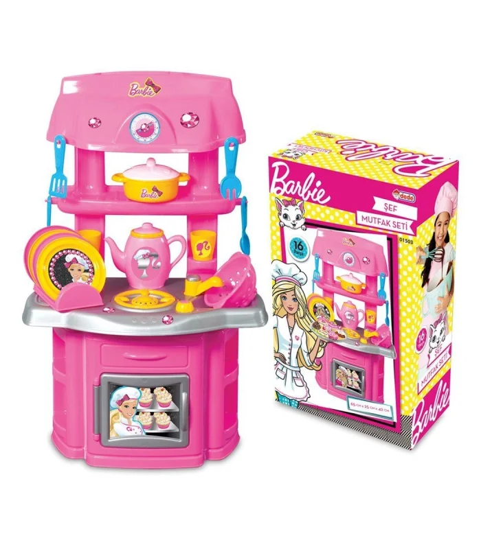 01503 BARBİE ŞEF MUTFAK SET