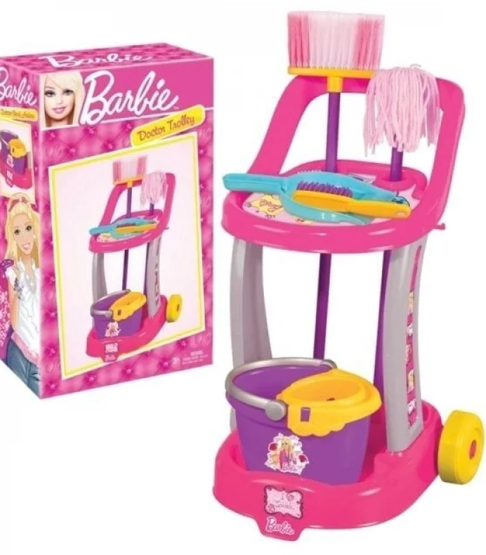 01970 BARBİE TEMİZLİK ARABASI