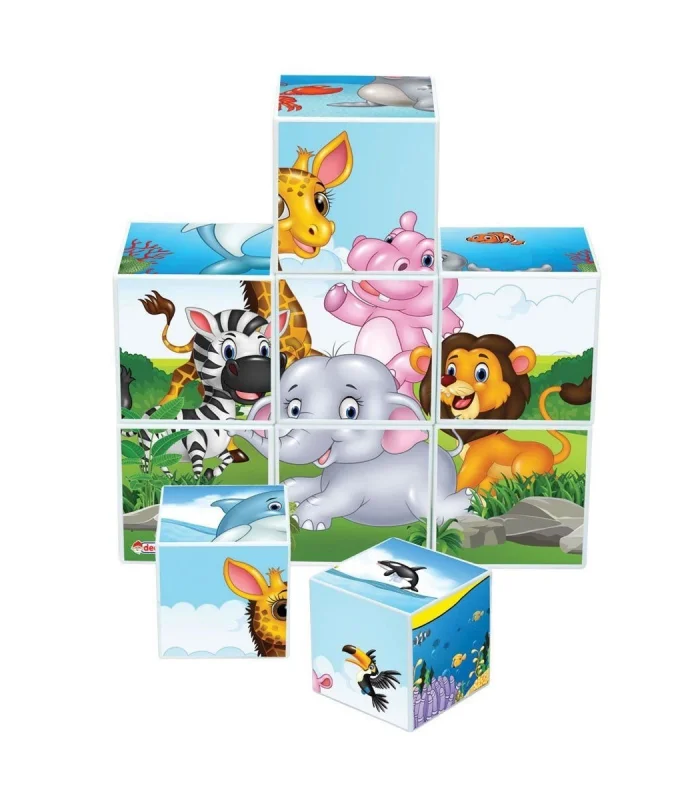 02034 RESİMLİ KÜPLER 9 LÜ