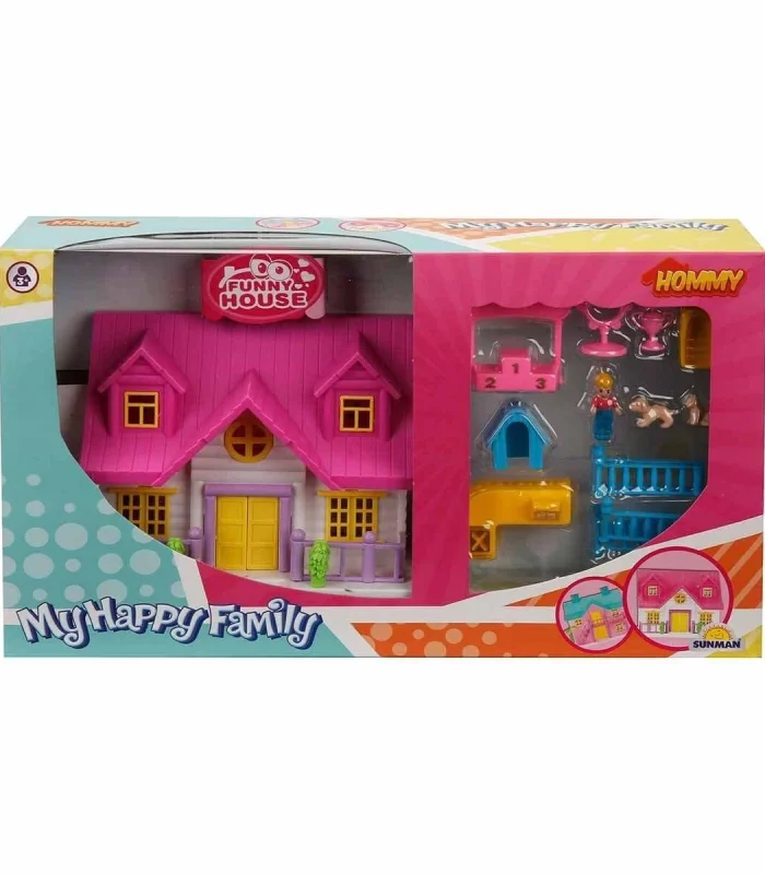 02081 Sunman, 2 Katlı Ev Oyun Seti Villa