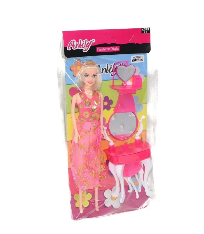 02260 Oydaş, Anlily Makyaj Masalı Bebek / Kartela / +3 yaş