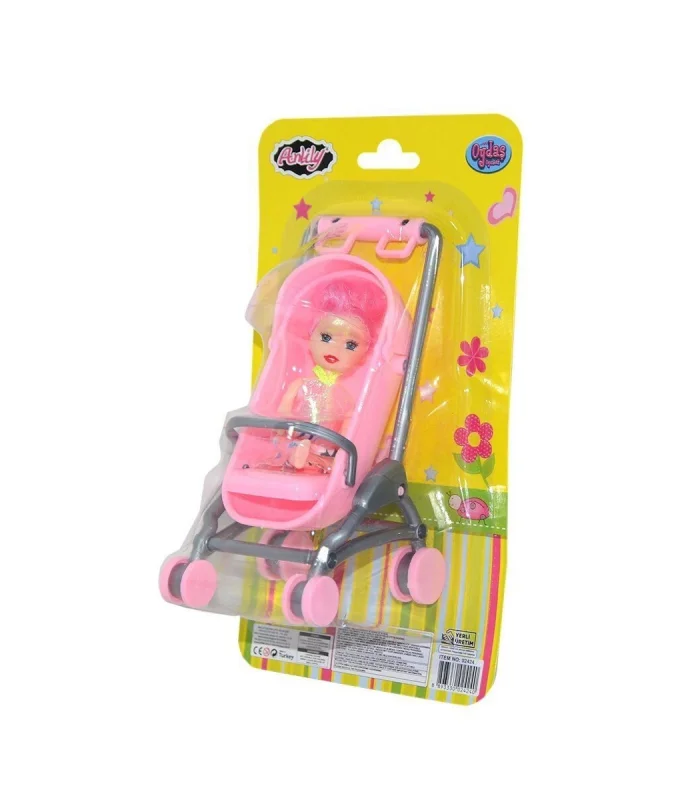 02424 Oydaş, Anlily Pusetli Bebek / Kartela / +3 yaş