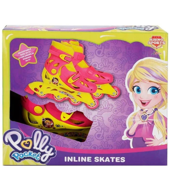 02466 Polly Pocket Inline 4 Teker Paten 34-37