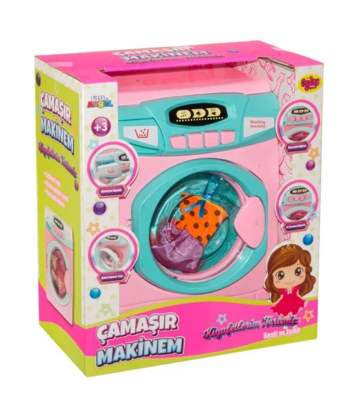 02608 Sesli ve Işıklı Çamaşır Makinesi -Oydaş