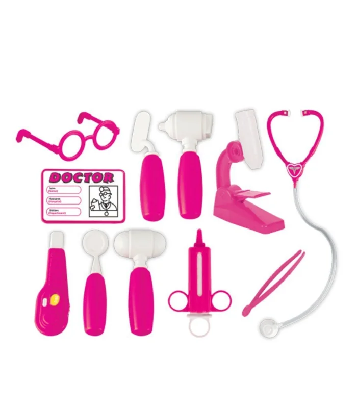 03 232-1010323201101 DOKTOR SETİ (PEMBE)