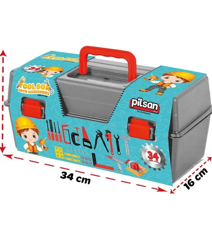 03 248 Pilsan Aksesuarlı Alet Çantası 34 Parça