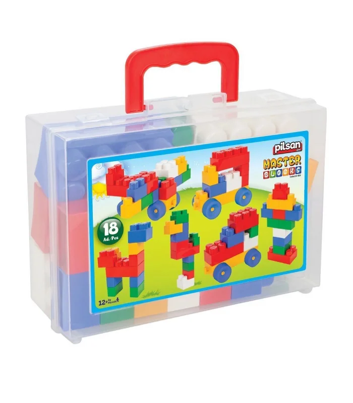 03 323 Master Blok Seti Çantalı  18 Parça