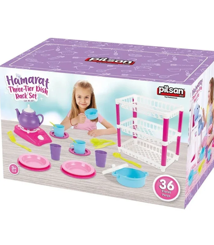 03 337 Pilsan 3 Katlı Hamarat  Mutfak Seti