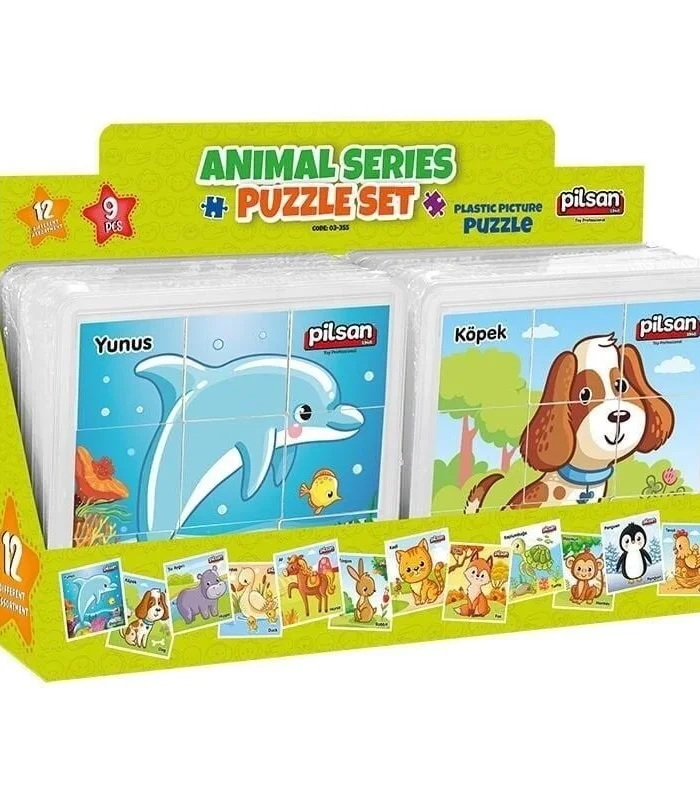 03 355 ANIMAL SERIES PUZZLE SET