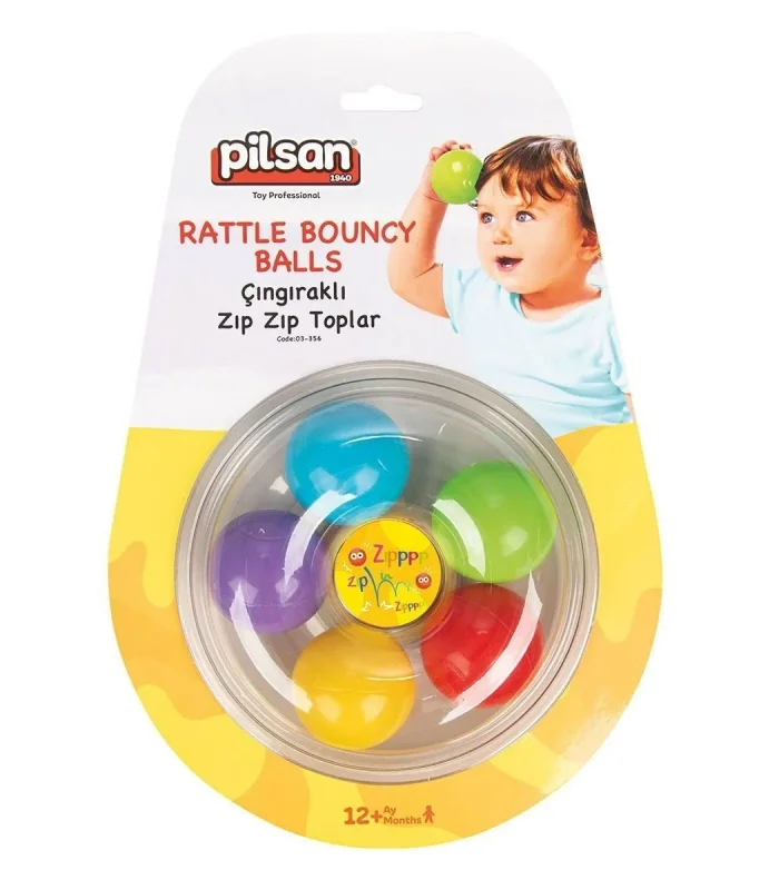 03 356 Çıngıraklı Zıp Zıp Toplar -Pilsan