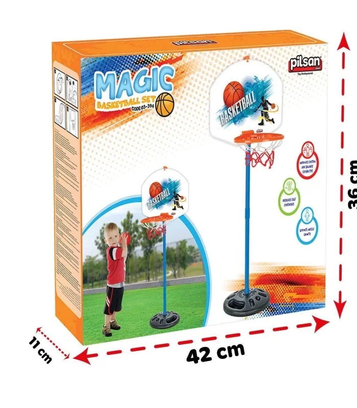 03 394 Pilsan Magic Basketbol Seti Ayaklı