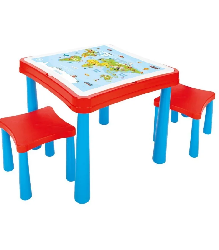 03 477 MASTER ÇALIŞMA MASASI KIRMIZI MAVİ