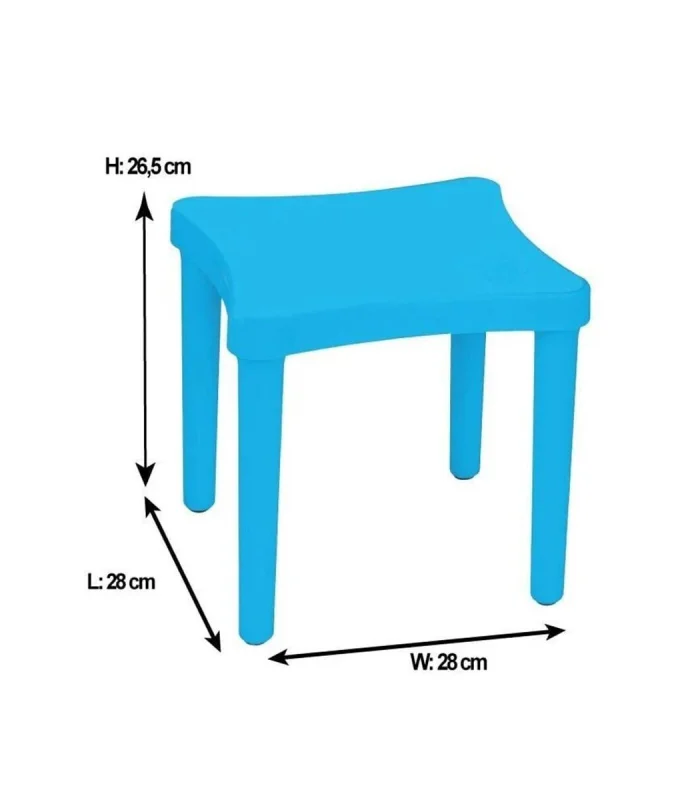 03 493 STORYM İKİ TABURELİ MASA MAVİ