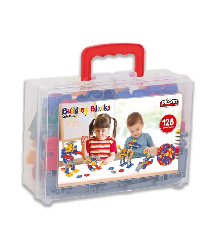 03 507 BUILDING BLOCKS ÇANTALI 128 PARÇA ŞOK