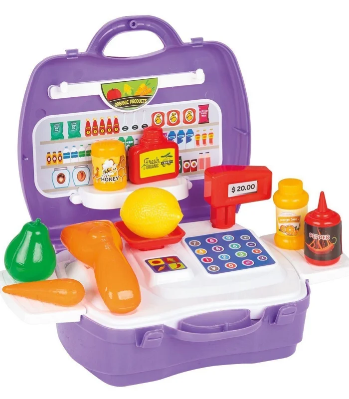 03 563 Çantalı Market Seti -Pilsan Oyuncak